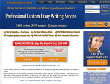 Tablet Screenshot of customwriting-service.com